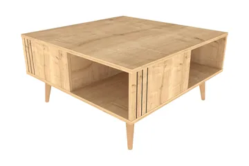 Andifli Sofabord 89,6x46,5x89,6 cm - Eg - Møbler - Borde - Sofabord