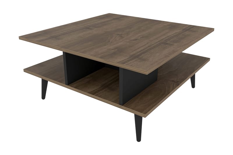 Andifli Sofabord 89x44x89 cm - Brun - Møbler - Borde - Sofabord