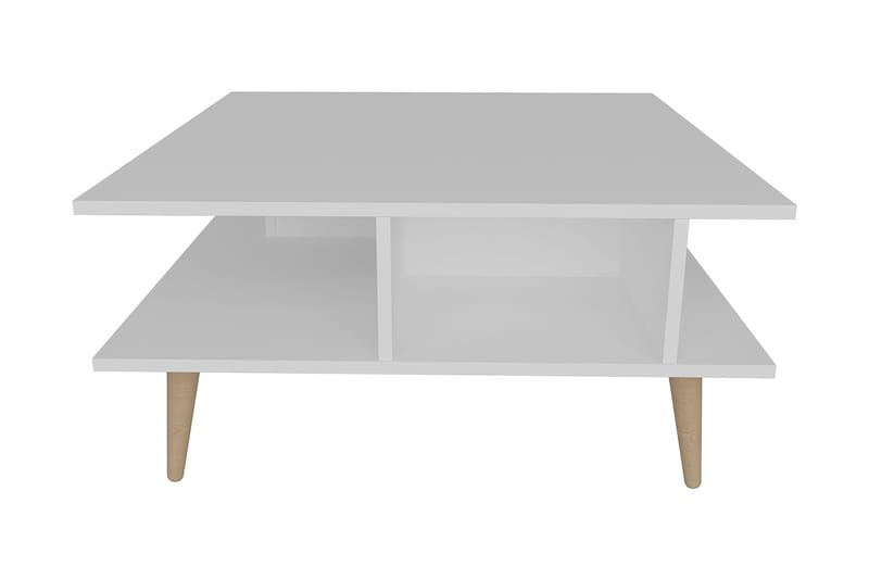 Andifli Sofabord 89x44x89 cm - Hvid - Møbler - Borde - Sofabord