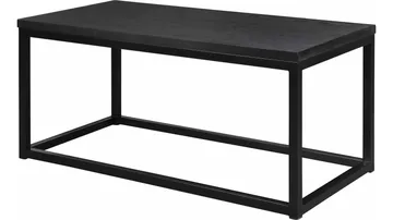 Sofabord Anish 94x47 cm Umonteret - Sortlakeret - Møbler - Borde - Sofabord