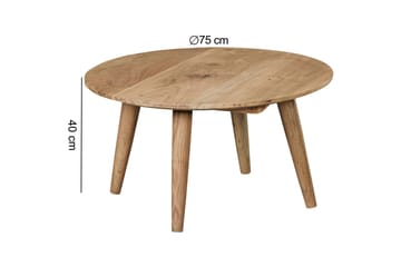 Antwanesha Sofabord 75 cm - Træ / natur - Møbler - Borde - Sofabord