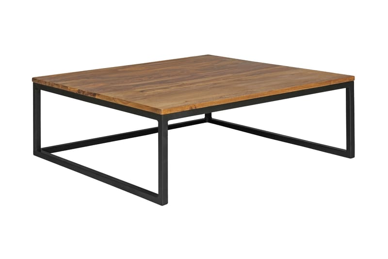 Aranza Indskudsbord 75 cm 2 Bord - Massivt Træ/Sort - Møbler - Borde - Sofabord