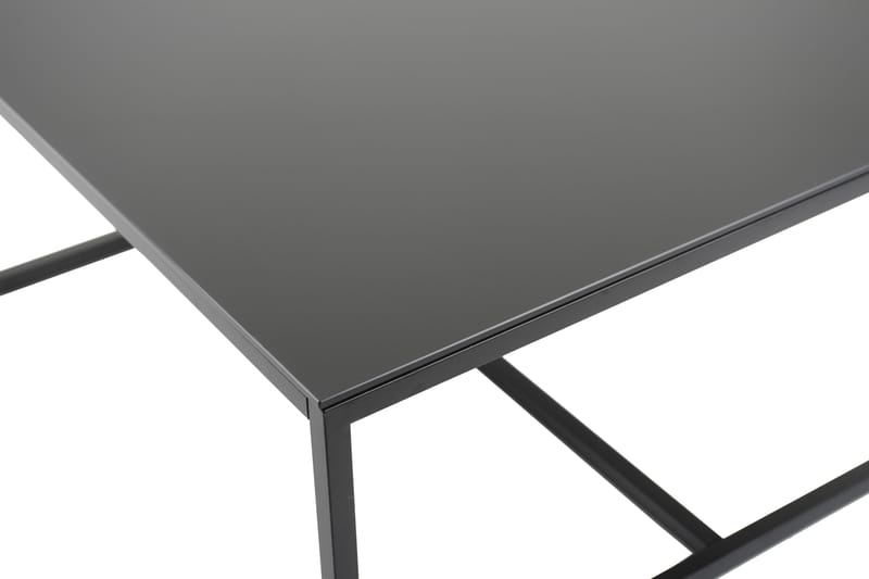 Ardler Sofabord 100 cm - Glas/Sort - Møbler - Borde - Sofabord