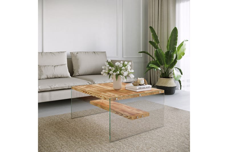 Assanisa sofabord 75 cm - Natur - Møbler - Borde - Sofabord
