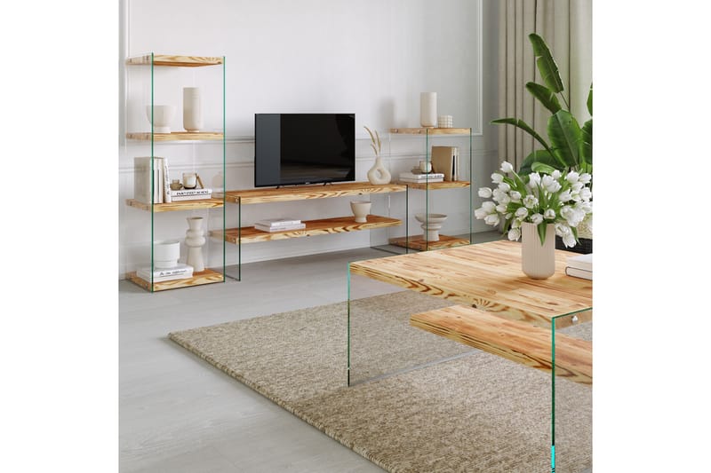 Assanisa sofabord 75 cm - Natur - Møbler - Borde - Sofabord