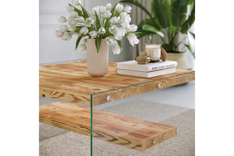 Assanisa sofabord 75 cm - Natur - Møbler - Borde - Sofabord
