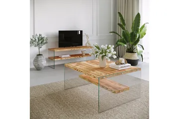 Assanisa sofabord 75 cm - Natur - Møbler - Borde - Sofabord