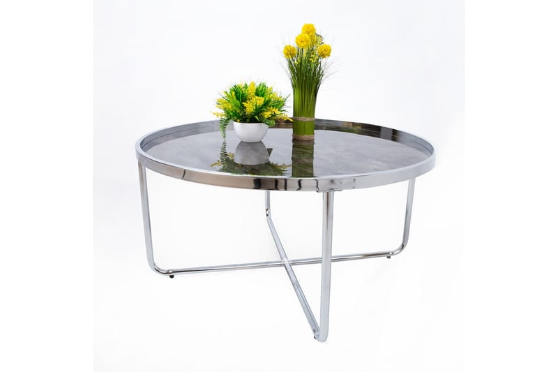 Astor Sofabord 80x40 cm Grå - Møbler - Borde - Sofabord