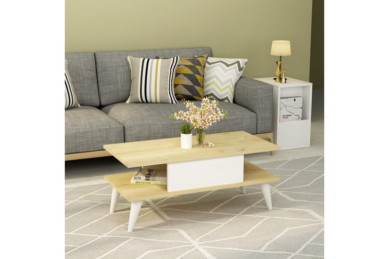 Balancier Sofabord 90x40x90 cm - Blå - Møbler - Borde - Sofabord