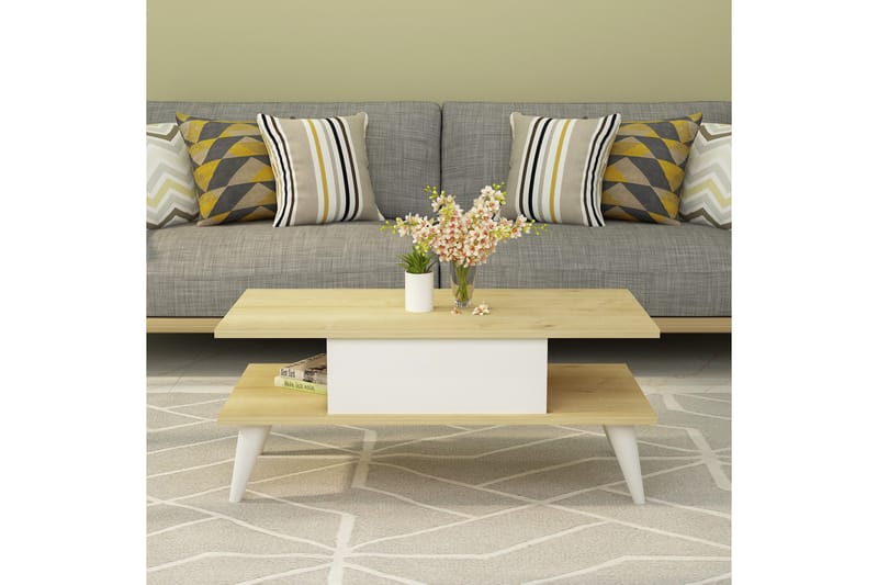 Balancier Sofabord 90x40x90 cm - Blå - Møbler - Borde - Sofabord