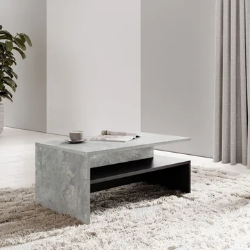 Sofabord Baros - Betonlys - Møbler - Borde - Sofabord