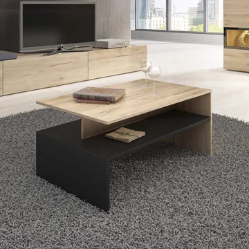 Sofabord Baros - San Remo Eg Lys Laminat - Møbler - Borde - Sofabord