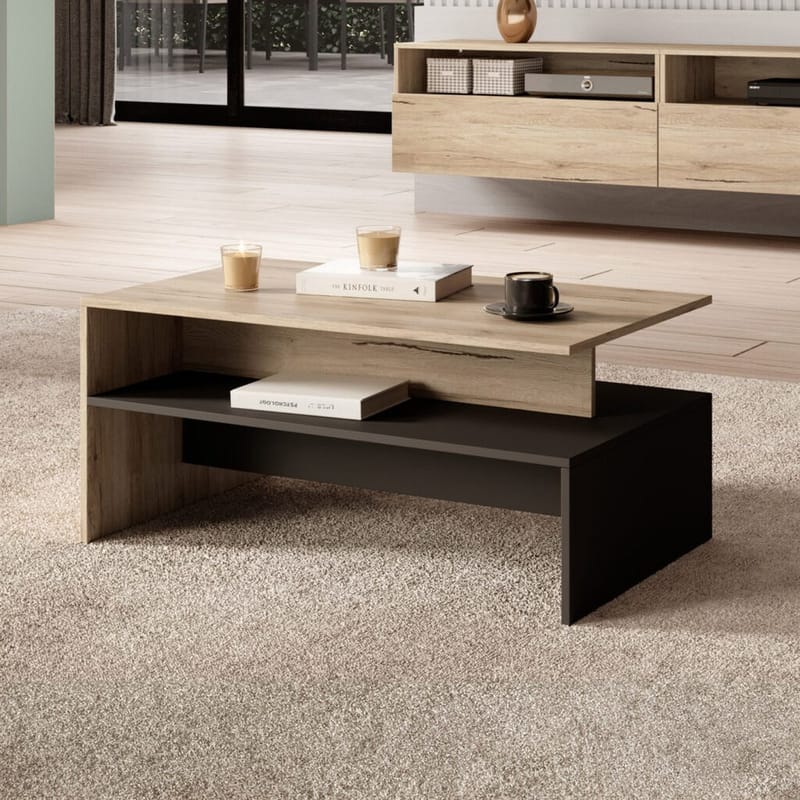 Sofabord Baros - San Remo Eg Lys Laminat - Møbler - Borde - Sofabord