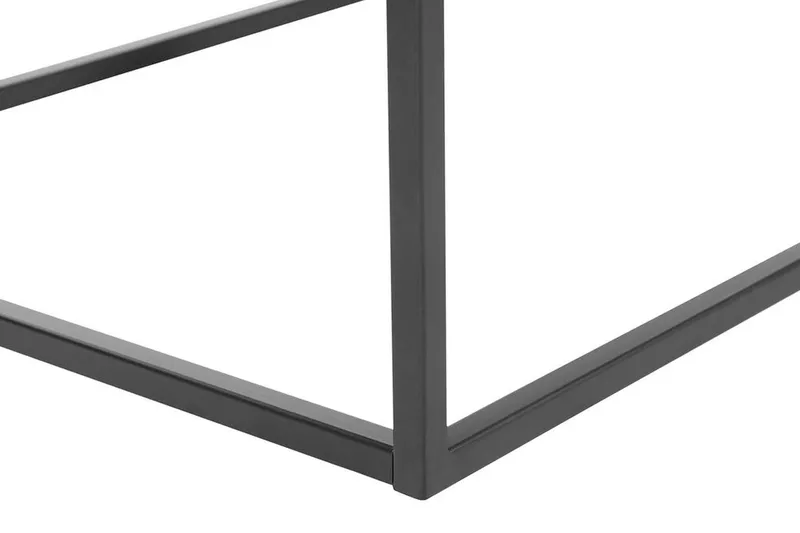 Barreras Sofabord 100 cm Marmormønster - Sort - Møbler - Borde - Sofabord