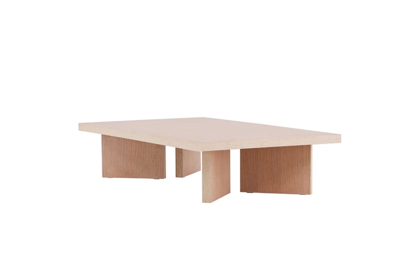 Bassholmen Sofabord 140x80 cm - Whitewash - Møbler - Borde - Sofabord