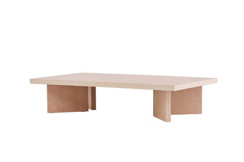 Bassholmen Sofabord 140x80 cm - Whitewash - Møbler - Borde - Sofabord