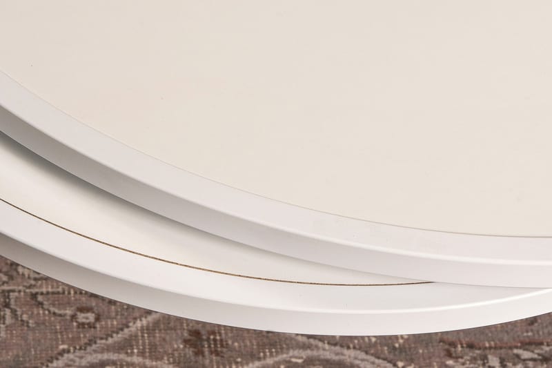 Bazra Indskudsbord - Hvid - Møbler - Borde - Sofabord