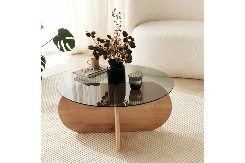 Bengul Sofabord 75 cm - Grå - Møbler - Borde - Sofabord