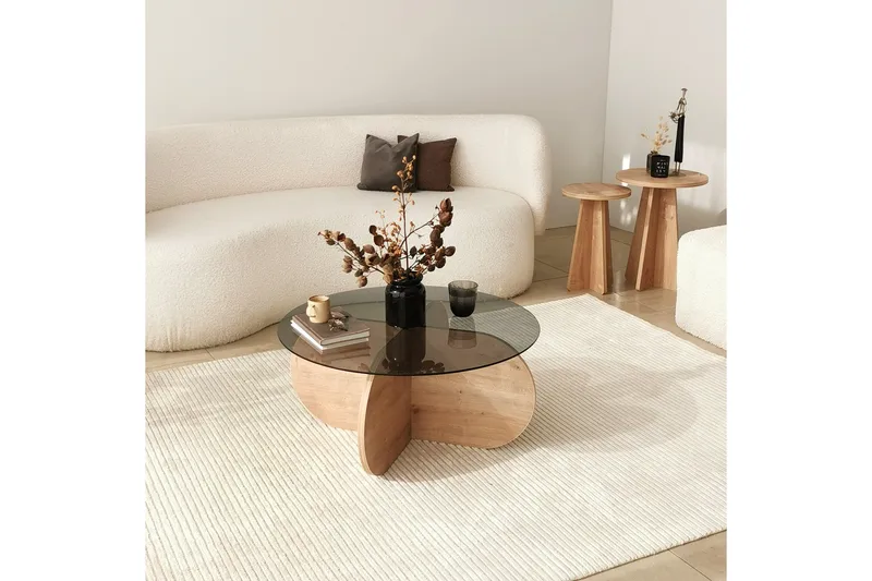 Bengul Sofabord 75 cm - Grå - Møbler - Borde - Sofabord