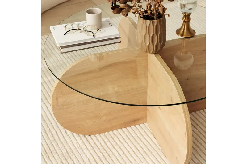 Bengul Sofabord 75 cm - Oak - Møbler - Borde - Sofabord