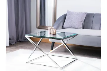 Beverly sofabord 60 cm - Sølv - Møbler - Borde - Sofabord