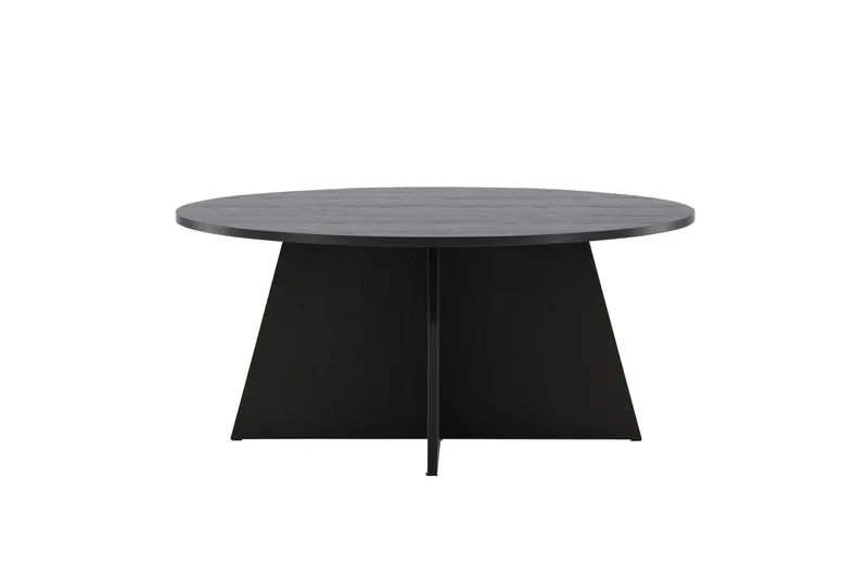 Bootcut Sofabord 100 cm, Sort