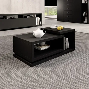 Sofabord Bota - Sort Supermat - Møbler - Borde - Sofabord