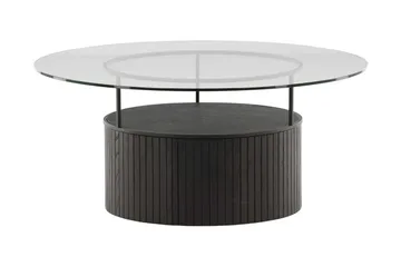 Bovall Sofabord 90 cm - Svart - Møbler - Borde - Sofabord