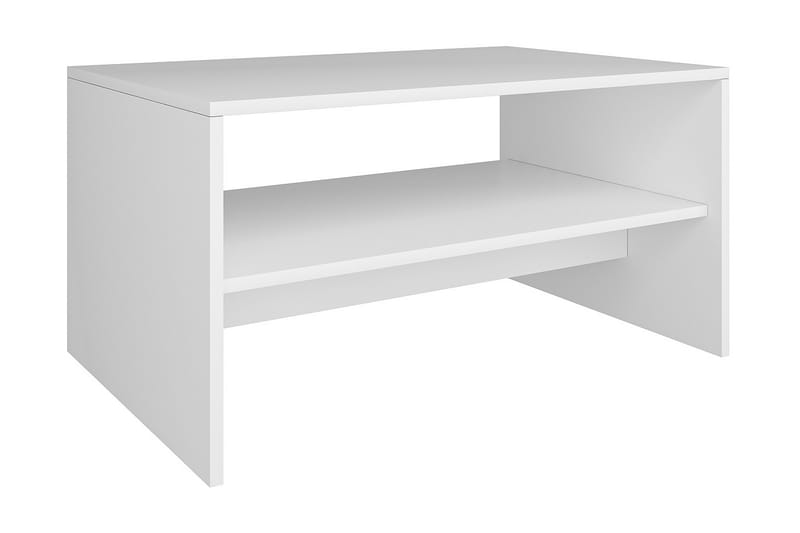 Bozdogan Sofabord 90x46,8x90 cm - Hvid - Møbler - Borde - Sofabord