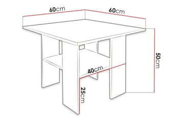 Carnew Soffbord 60 cm Black - Møbler - Borde - Sofabord