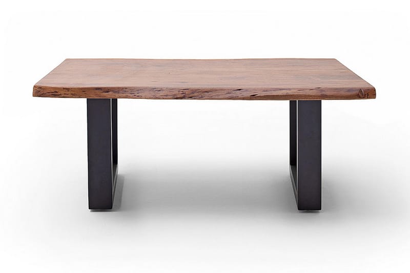 Cartagena Sofabord 110 cm Ben U-form - Akacie/Brun/Antracit - Møbler - Borde - Sofabord