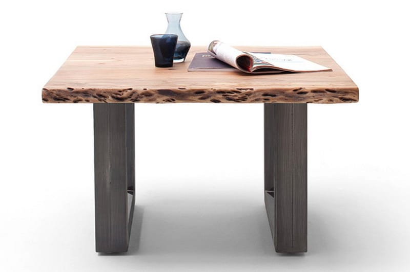 Cartagena Sofabord 75 cm Ben U-form - Akacie/Antik - Møbler - Borde - Sofabord