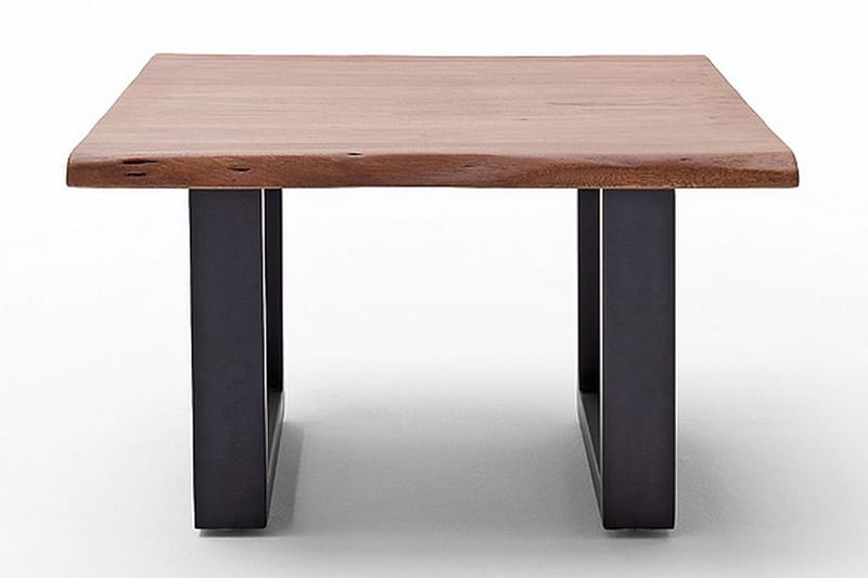 Cartagena Sofabord 75 cm Ben U-form - Akacie/Brun/Antracit - Møbler - Borde - Sofabord