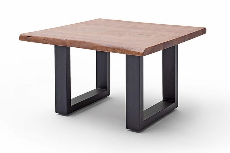 Cartagena Sofabord 75 cm Ben U-form - Akacie/Brun/Antracit - Møbler - Borde - Sofabord