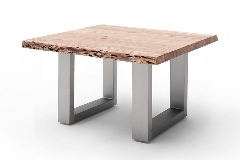 Cartagena Sofabord 75 cm Ben U-form - Akacie/Stål - Møbler - Borde - Sofabord
