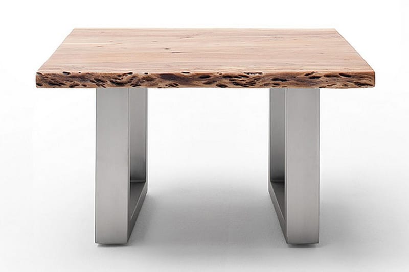 Cartagena Sofabord 75 cm Ben U-form - Akacie/Stål - Møbler - Borde - Sofabord