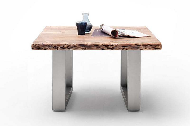 Cartagena Sofabord 75 cm Ben U-form - Akacie/Stål - Møbler - Borde - Sofabord
