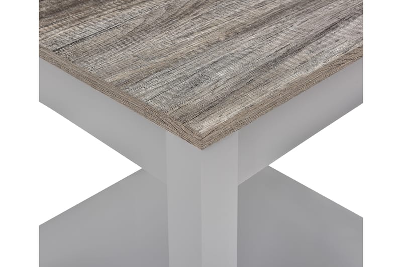 Carver Sofabord 90 cm Grå - Dorel Home - Møbler - Borde - Sofabord