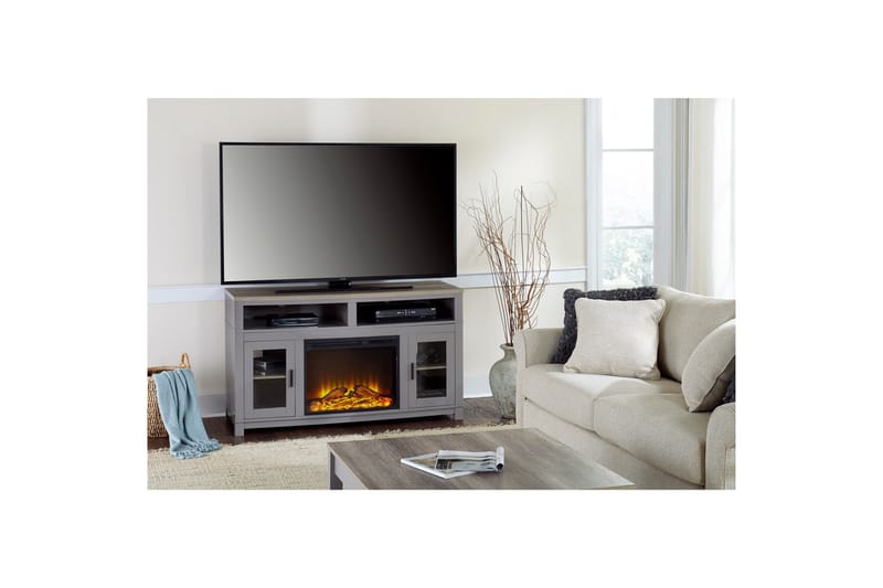 Carver Sofabord 90 cm Grå - Dorel Home - Møbler - Borde - Sofabord