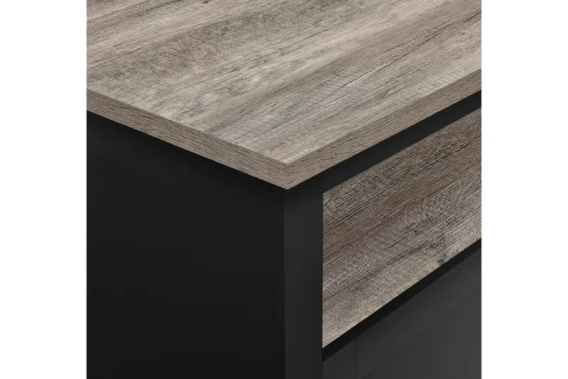 Carver Sofabord 90 cm Sort - Dorel Home - Møbler - Borde - Sofabord