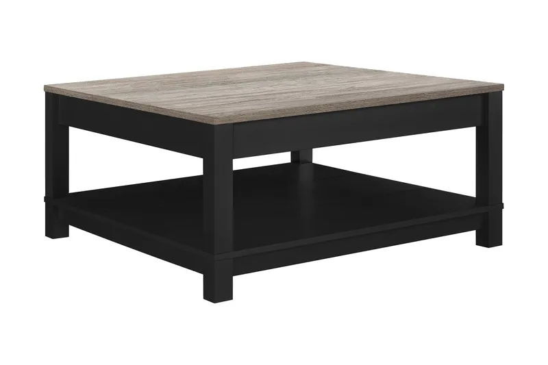 Carver Sofabord 90 cm Sort - Dorel Home - Møbler - Borde - Sofabord