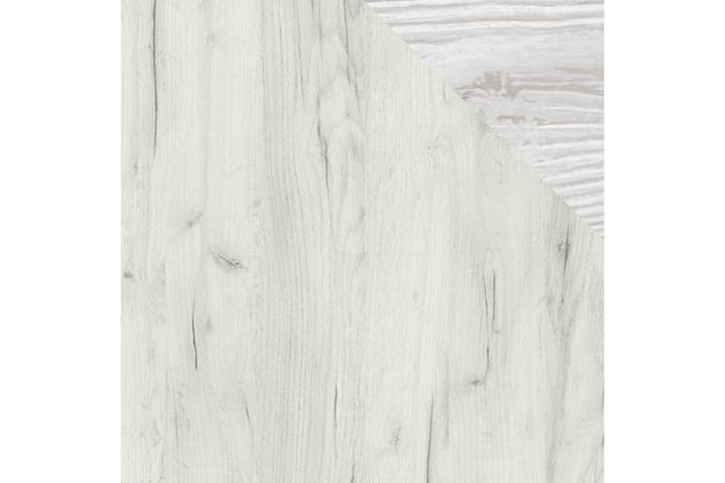 Castillia Sofabord 120 cm med Opbevaring Hylder - Hvid - Møbler - Borde - Sofabord