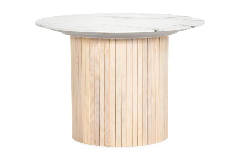 Chadron 65 cm Rundt, Hvid/Beige