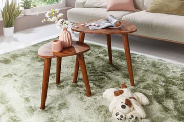 Chariah Siddebord 2-stk 60 cm - Træ / natur - Møbler - Borde - Sofabord