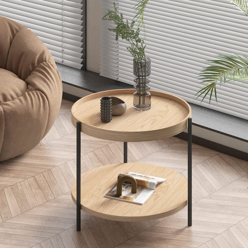 Coffee Table HOME4YOU - Beige - Møbler - Borde - Sofabord