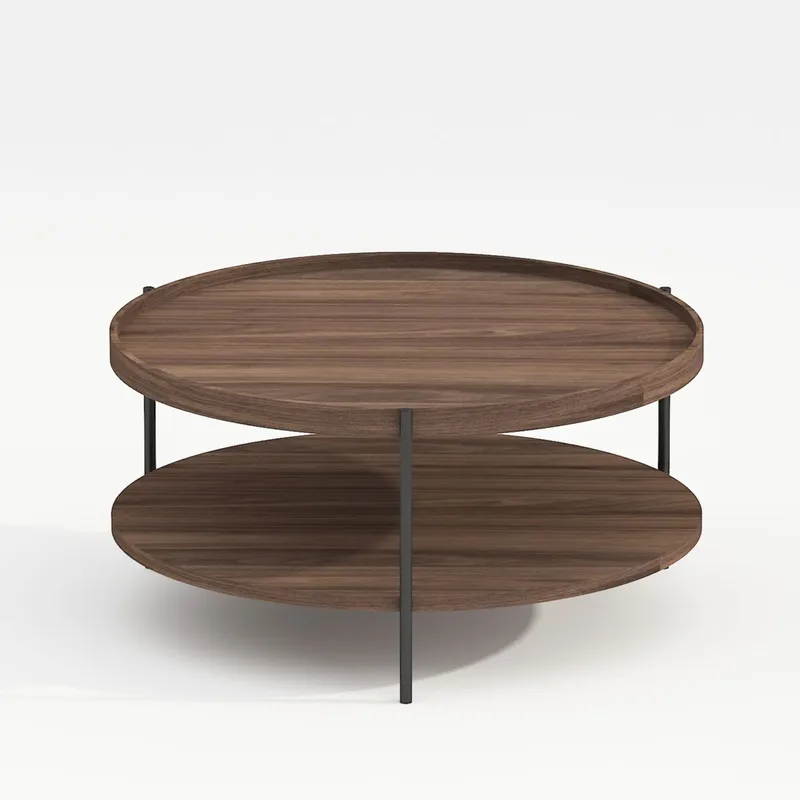 Coffee Table HOME4YOU, Brun