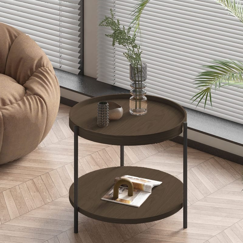 Coffee Table HOME4YOU - Brun - Møbler - Borde - Sofabord