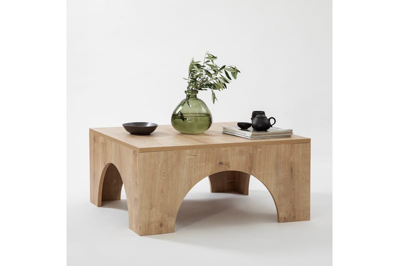 Collesium Sofabord 80 cm - Oak - Møbler - Borde - Sofabord