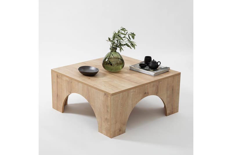 Collesium Sofabord 80 cm - Oak - Møbler - Borde - Sofabord