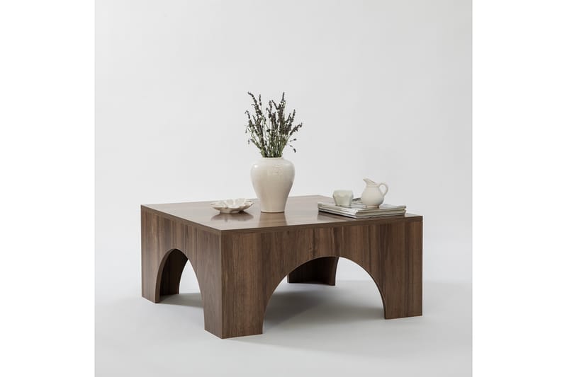 Collesium Sofabord 80 cm - Valnød finér - Møbler - Borde - Sofabord